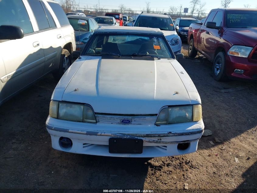1993 Ford Mustang Gt/Cobra Gt VIN: 1FACP45E3PF144594 Lot: 43787106