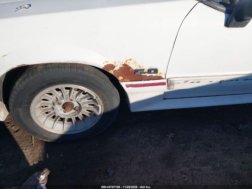 1993 Ford Mustang Gt/Cobra Gt VIN: 1FACP45E3PF144594 Lot: 43787106