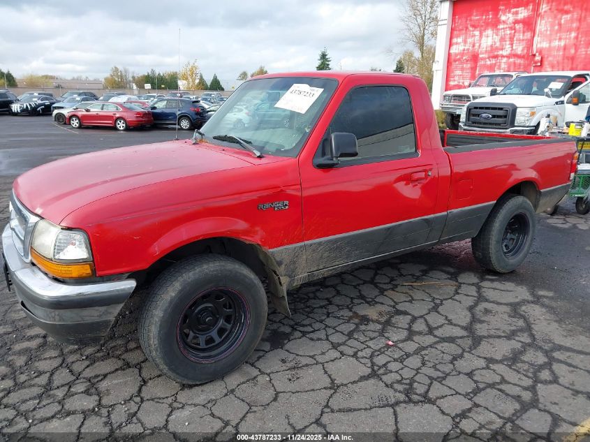 1998 Ford Ranger Splash/Xl/Xlt VIN: 1FTYR10C3WUC95427 Lot: 43787233