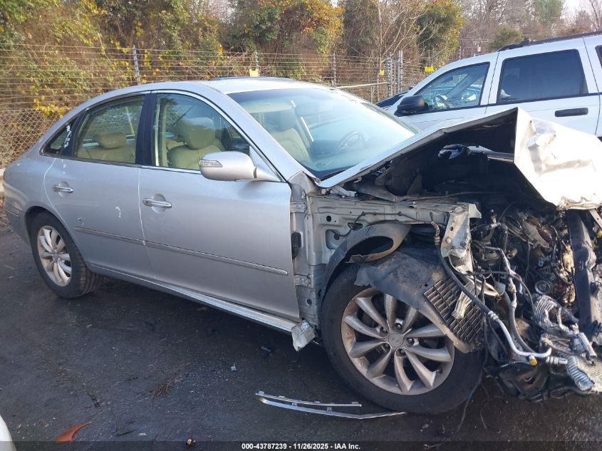 2008 Hyundai Azera Limited VIN: KMHFC46F38A289526 Lot: 43787239