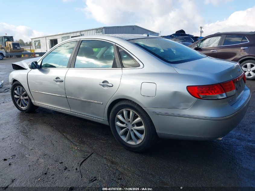 2008 Hyundai Azera Limited VIN: KMHFC46F38A289526 Lot: 43787239