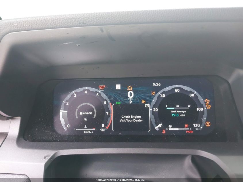 2025 Toyota 4Runner VIN: JTEZA5BR3S5039016 Lot: 43787253