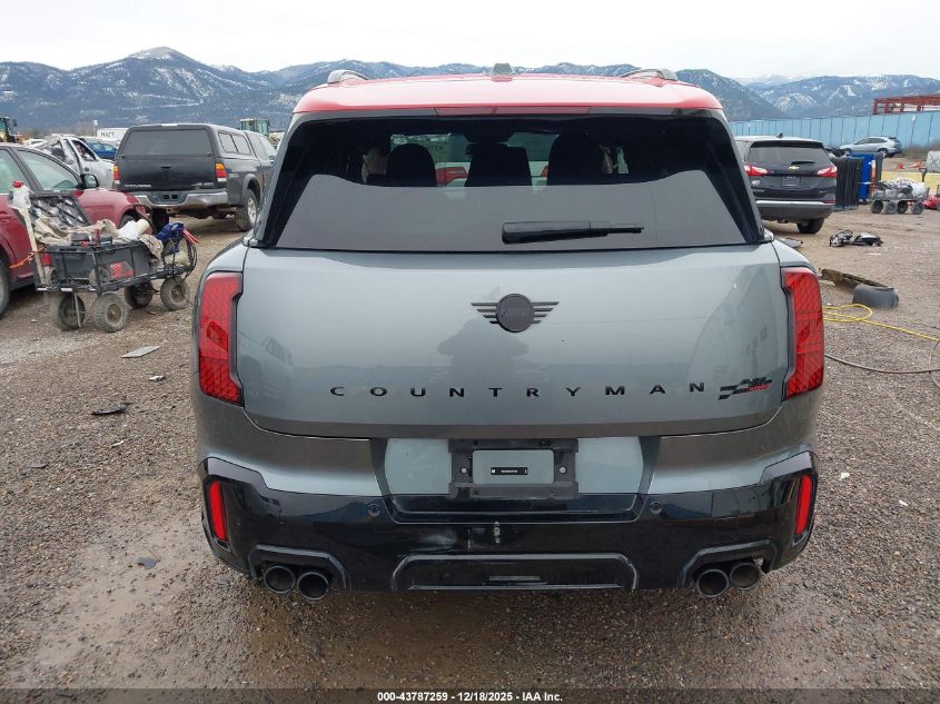 2025 Mini Countryman John Cooper Works VIN: WMZ33GA0XS7P73287 Lot: 43787259