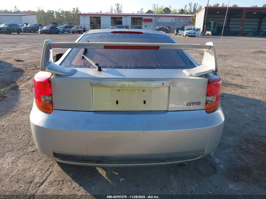 2002 Toyota Celica Gts VIN: JTDDY32T320057783 Lot: 43787279