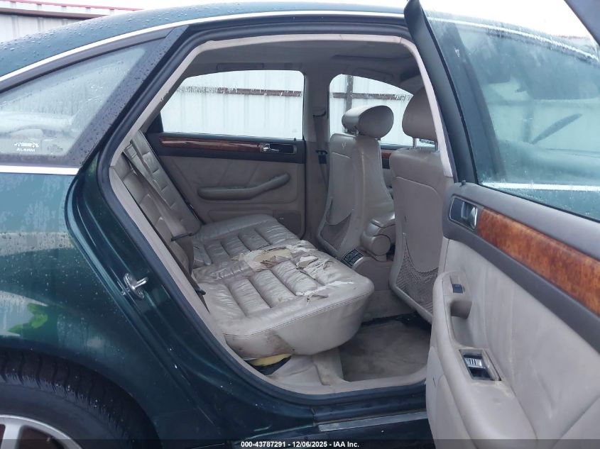 2000 Audi A6 2.7T VIN: WAUED24B4YN076995 Lot: 43787291