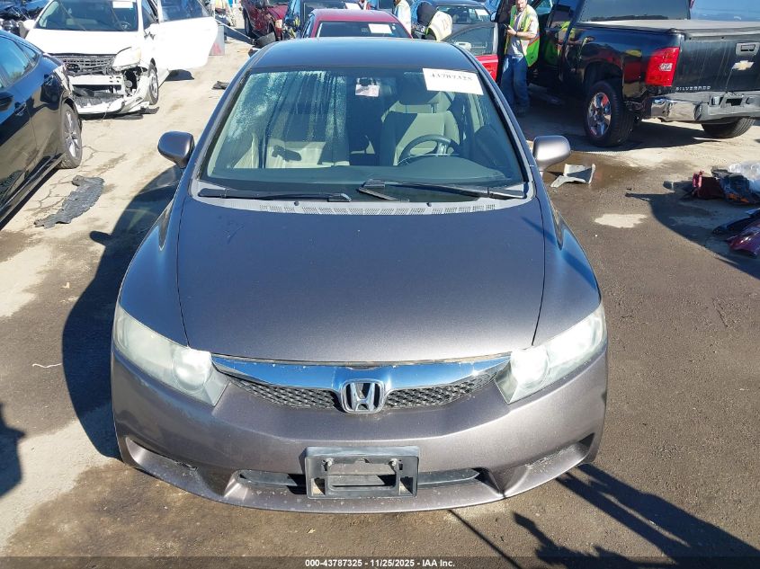 2009 Honda Civic Lx VIN: 19XFA16539E031005 Lot: 43787325