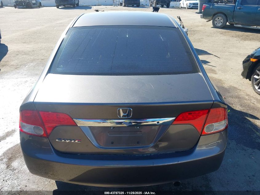 2009 Honda Civic Lx VIN: 19XFA16539E031005 Lot: 43787325