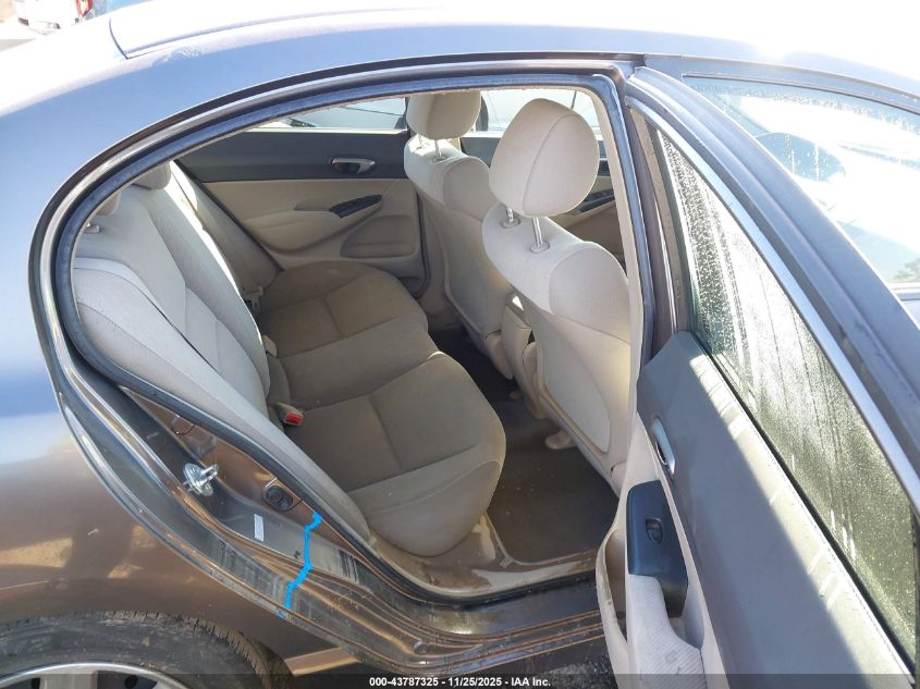 2009 Honda Civic Lx VIN: 19XFA16539E031005 Lot: 43787325