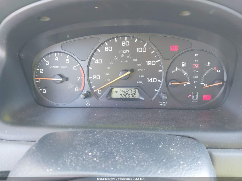 2000 Honda Accord 2.3 Lx VIN: JHMCG6654YC027063 Lot: 43787329