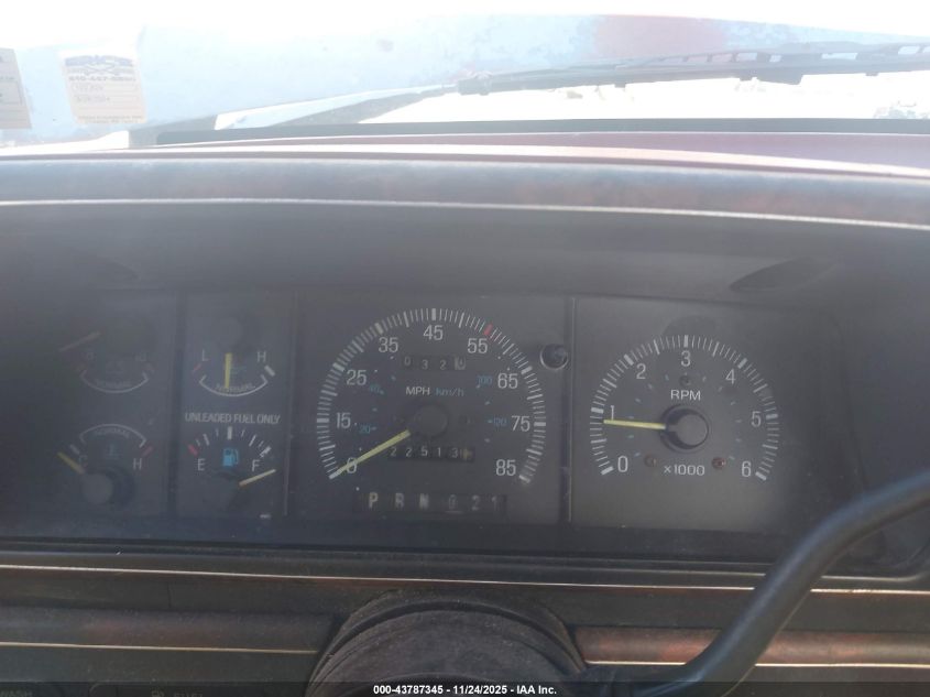 1991 Ford F150 VIN: 1FTDF15Y1MNA10131 Lot: 43787345