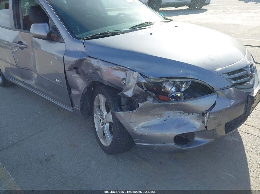 2005 Mazda Mazda3 S VIN: JM1BK143551318517 Lot: 43787365