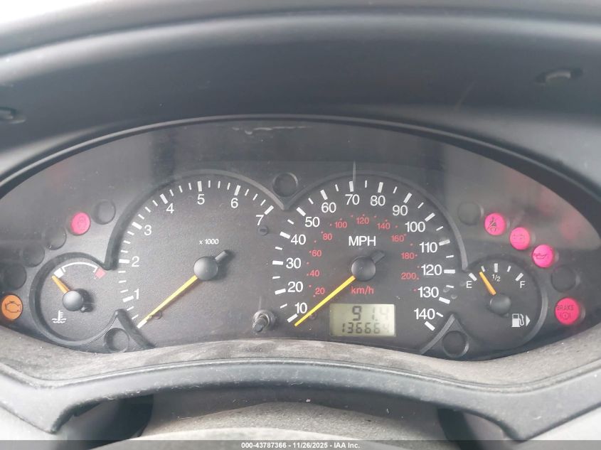 2001 Ford Focus Se VIN: 1FAFP34381W206988 Lot: 43787366