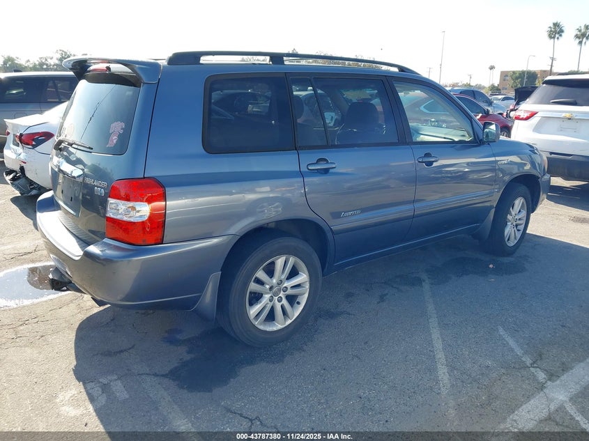 JTEDW21A960013241 2006 TOYOTA HIGHLANDER photo no. 4