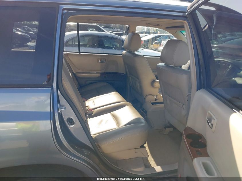 2006 Toyota Highlander Hybrid Limited V6 VIN: JTEDW21A960013241 Lot: 43787380