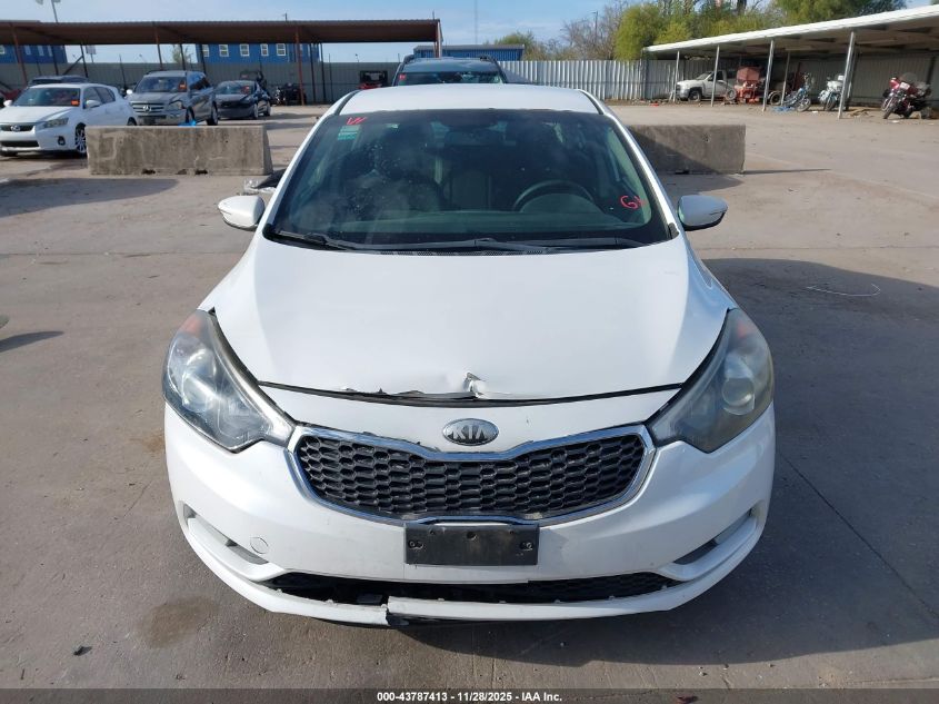 2014 Kia Forte Ex VIN: KNAFX4A82E5099252 Lot: 43787413