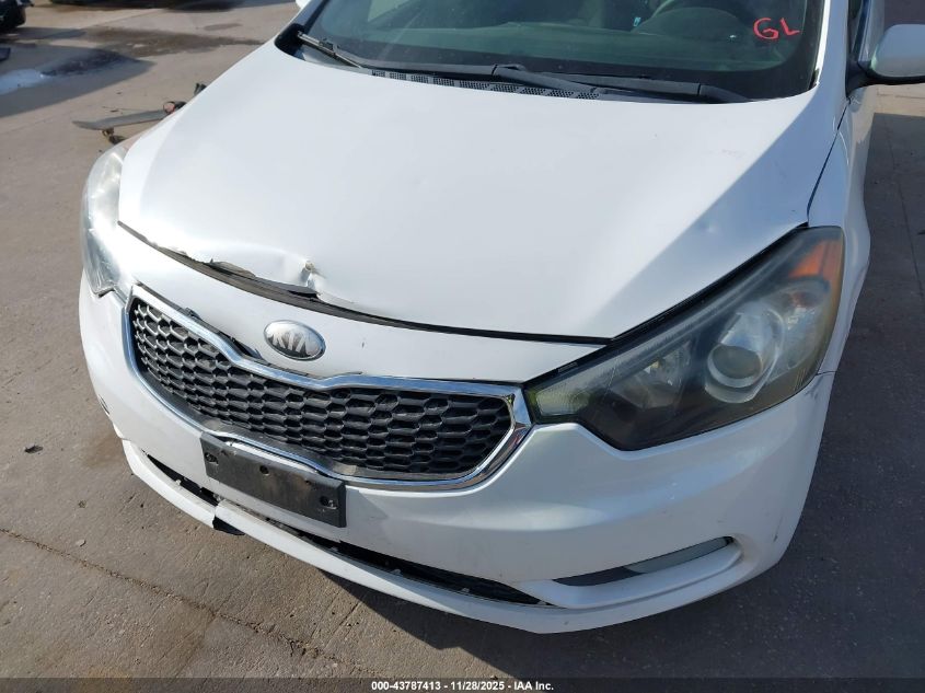 2014 Kia Forte Ex VIN: KNAFX4A82E5099252 Lot: 43787413
