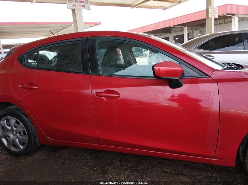 2015 Mazda Mazda3 I Sport VIN: JM1BM1K76F1247118 Lot: 43787419