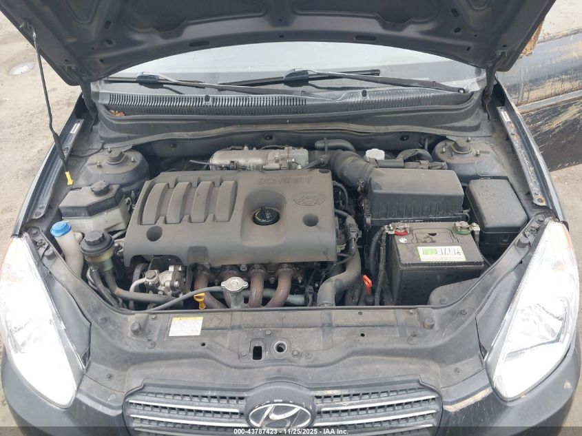 2009 Hyundai Accent Gls VIN: KMHCN46C89U289766 Lot: 43787423