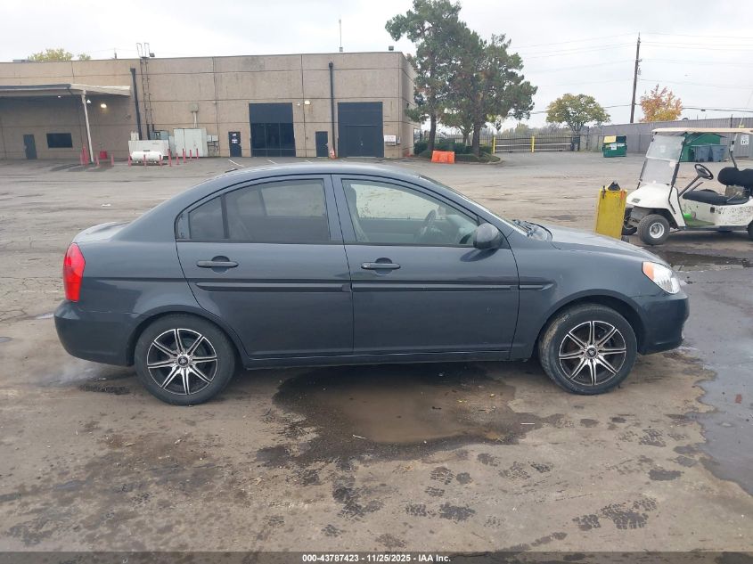 2009 Hyundai Accent Gls VIN: KMHCN46C89U289766 Lot: 43787423