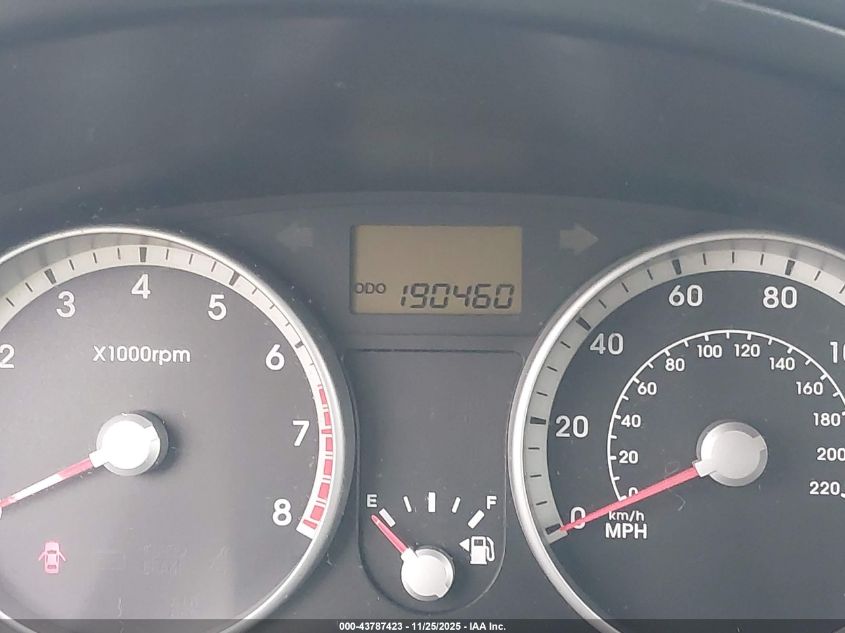 2009 Hyundai Accent Gls VIN: KMHCN46C89U289766 Lot: 43787423