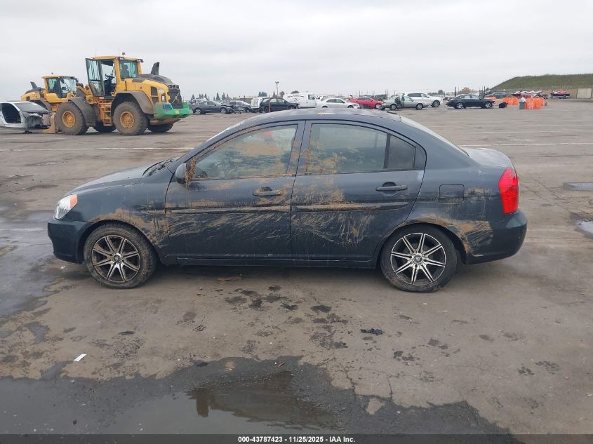 2009 Hyundai Accent Gls VIN: KMHCN46C89U289766 Lot: 43787423