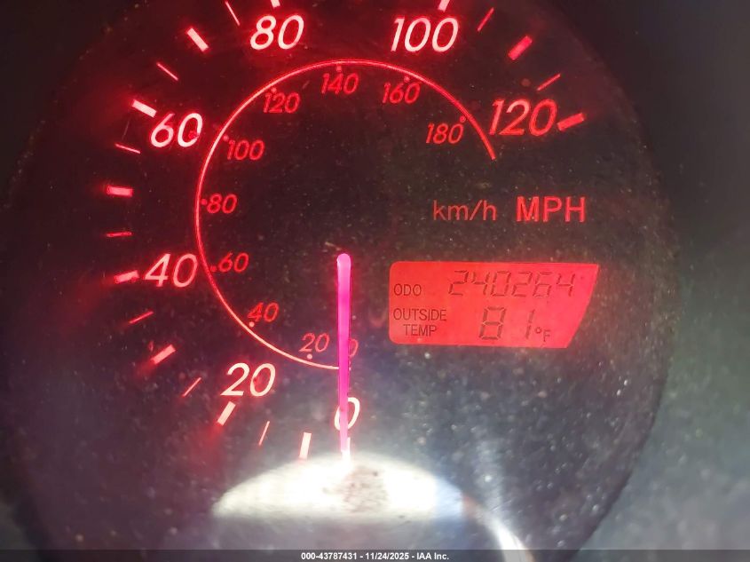 2003 Toyota Matrix Xr VIN: 2T1KR32E03C152394 Lot: 43787431