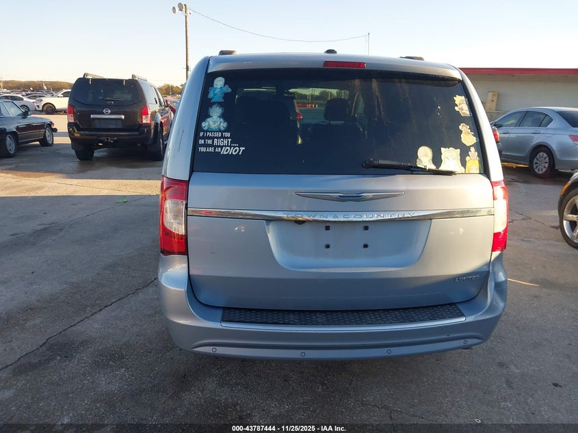 2016 Chrysler Town & Country Limited VIN: 2C4RC1JG6GR260709 Lot: 43787444