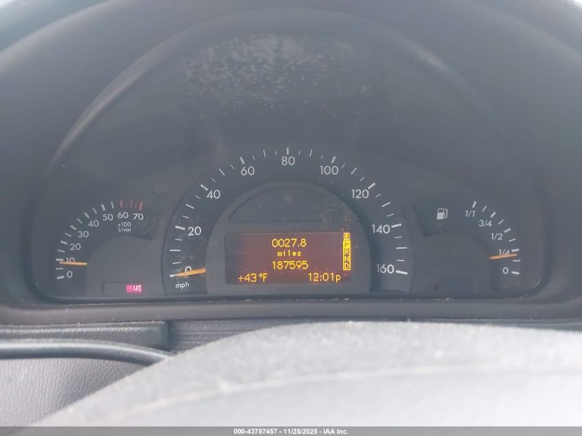 2003 Mercedes-Benz C 320 Sport VIN: WDBRF64J93F385120 Lot: 43787457