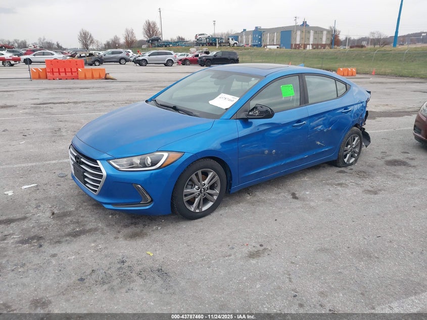 KMHD84LF5HU249301 2017 HYUNDAI ELANTRA photo no. 2