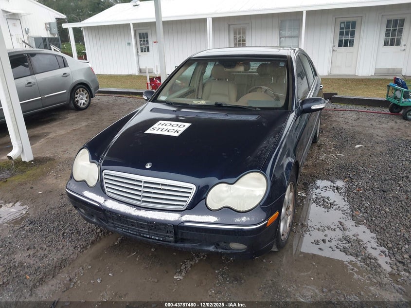 WDBRF64J92F256180 2002 MERCEDES-BENZ C-KLASSE photo no. 6