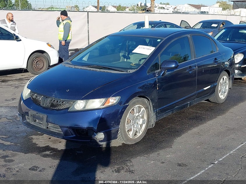 1HGFA16589L024270 2009 HONDA CIVIC photo no. 2