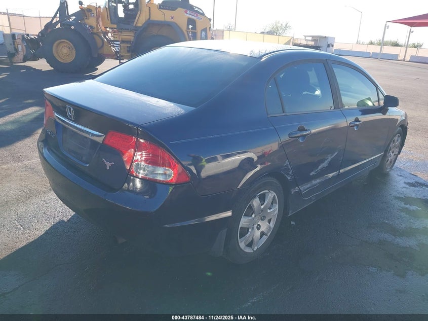 1HGFA16589L024270 2009 HONDA CIVIC photo no. 4