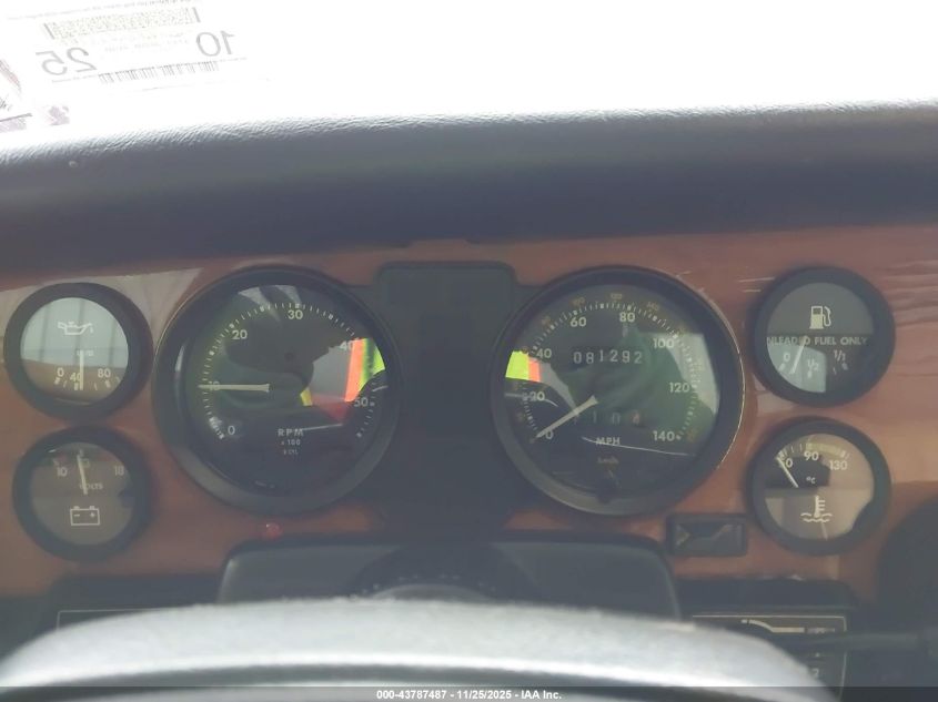 1987 Jaguar Xj6 VIN: SAJAV1343HC472912 Lot: 43787487