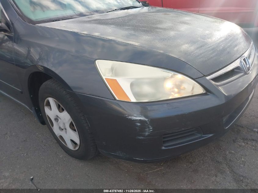 2006 Honda Accord 2.4 Lx VIN: 3HGCM56476G703044 Lot: 43787492
