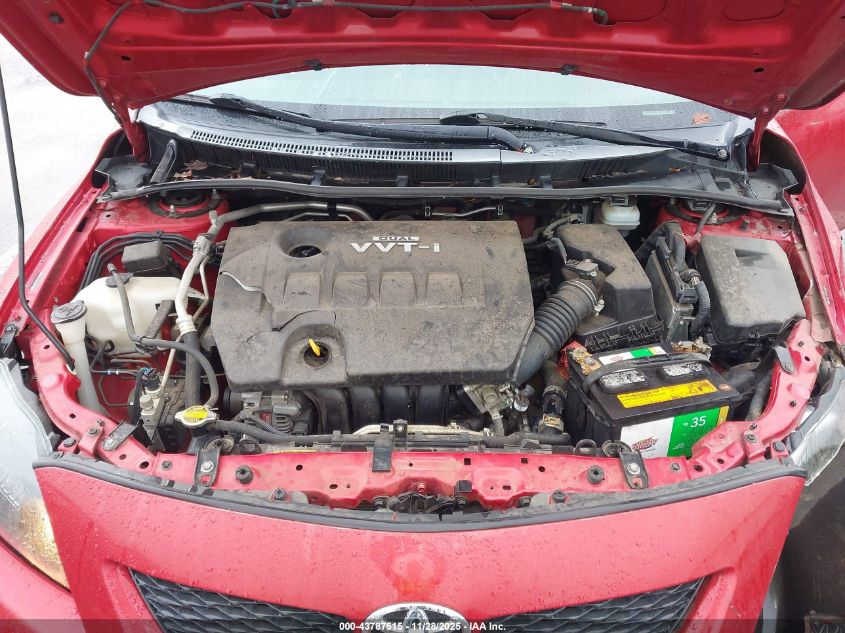 2009 Toyota Corolla Le VIN: JTDBL40E49J026059 Lot: 43787515