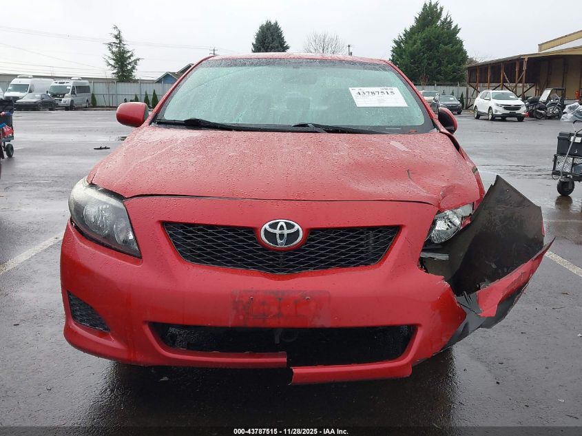 2009 Toyota Corolla Le VIN: JTDBL40E49J026059 Lot: 43787515