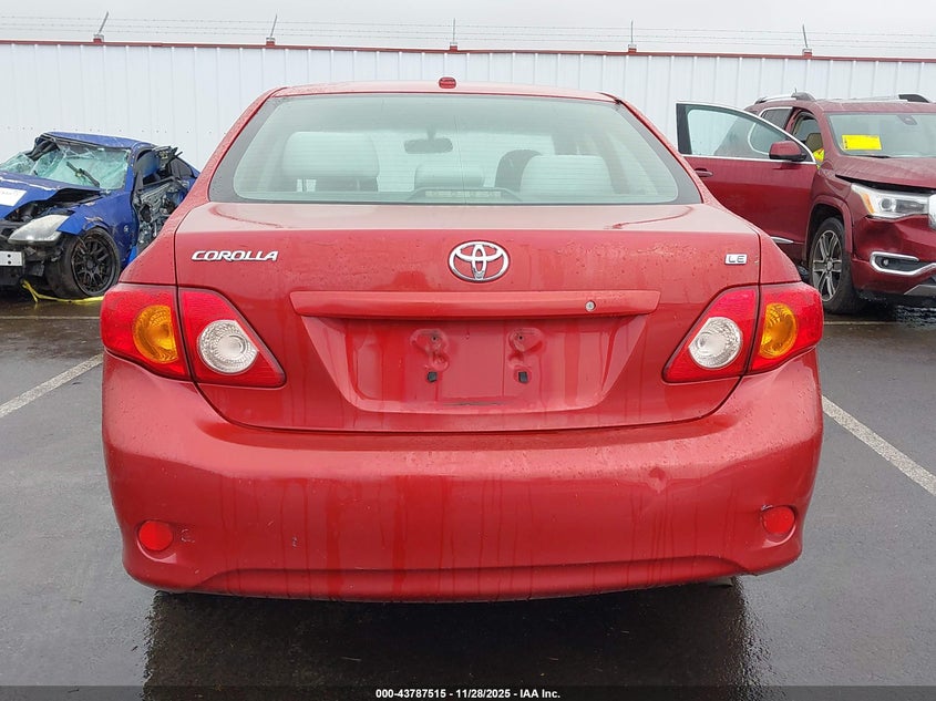2009 Toyota Corolla Le VIN: JTDBL40E49J026059 Lot: 43787515