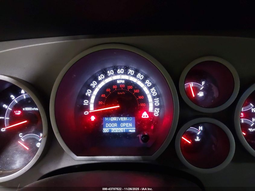 2007 Toyota Tundra Limited 5.7L V8 VIN: 5TBDV58117S472821 Lot: 43787522