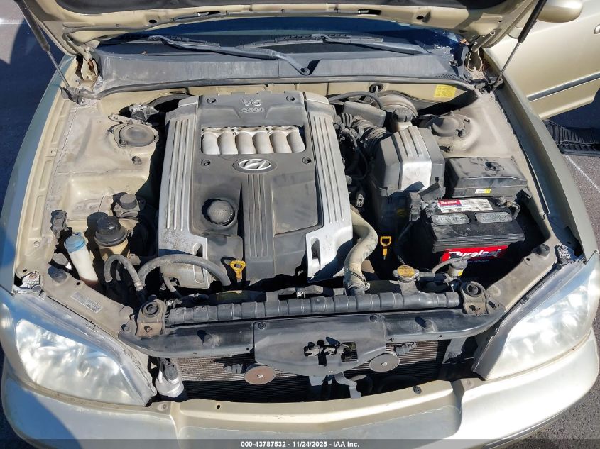 KMHFU45E54A303717 2004 HYUNDAI XG photo no. 10