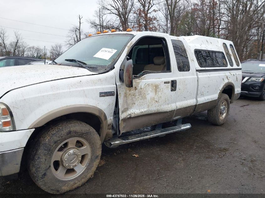 2005 Ford F-250 Lariat/Xl/Xlt VIN: 1FTSX20PX5EC62308 Lot: 43787533