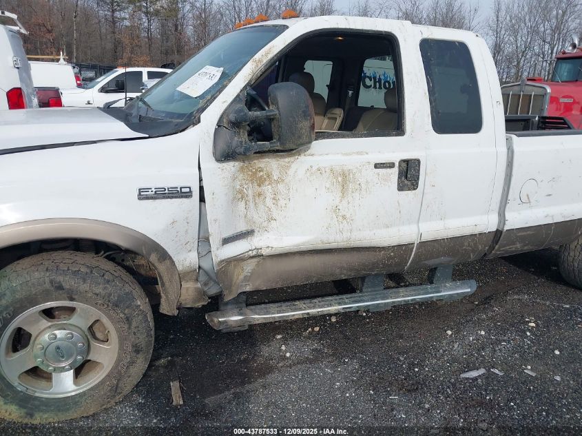 2005 Ford F-250 Lariat/Xl/Xlt VIN: 1FTSX20PX5EC62308 Lot: 43787533
