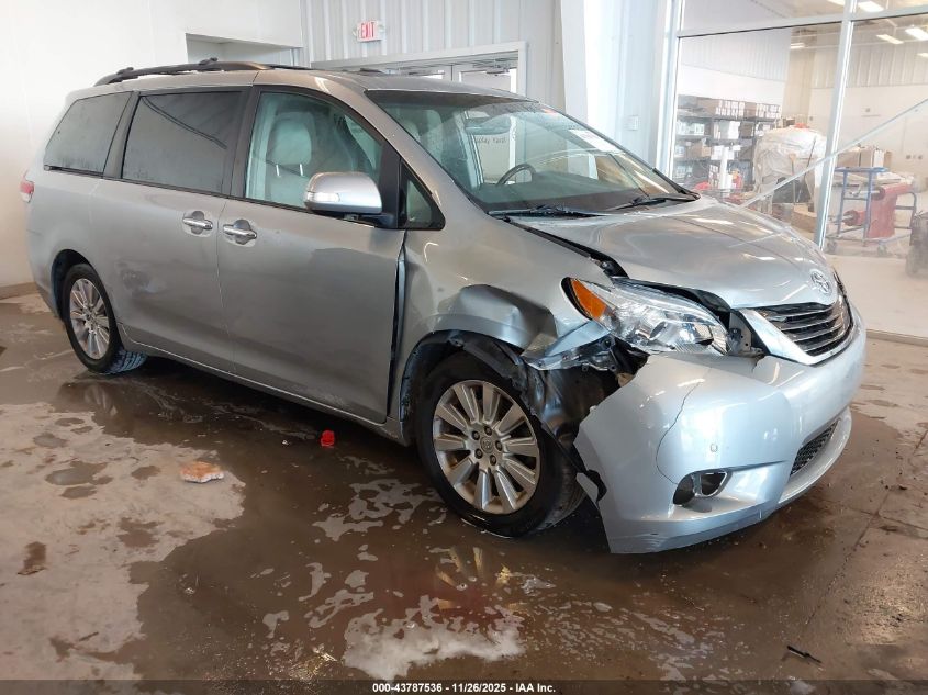 TOYOTA SIENNA LIMITED 7 PASSENGER