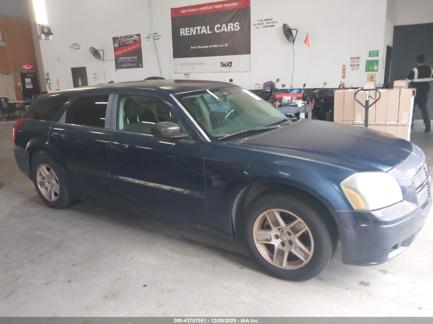 2005 Dodge Magnum Se VIN: 2D4FV48V75H680066 Lot: 43787551