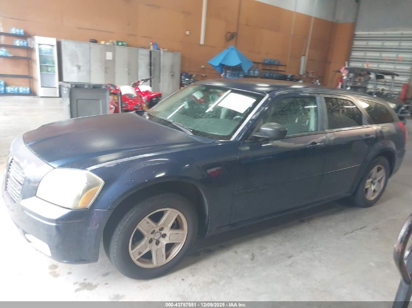 2005 Dodge Magnum Se VIN: 2D4FV48V75H680066 Lot: 43787551