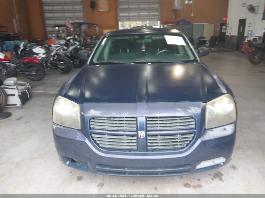 2005 Dodge Magnum Se VIN: 2D4FV48V75H680066 Lot: 43787551