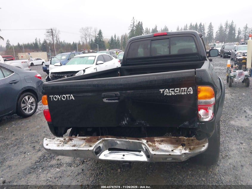 2002 Toyota Tacoma Prerunner V6 VIN: 5TESN92N72Z010549 Lot: 43787578