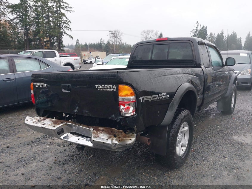 2002 Toyota Tacoma Prerunner V6 VIN: 5TESN92N72Z010549 Lot: 43787578