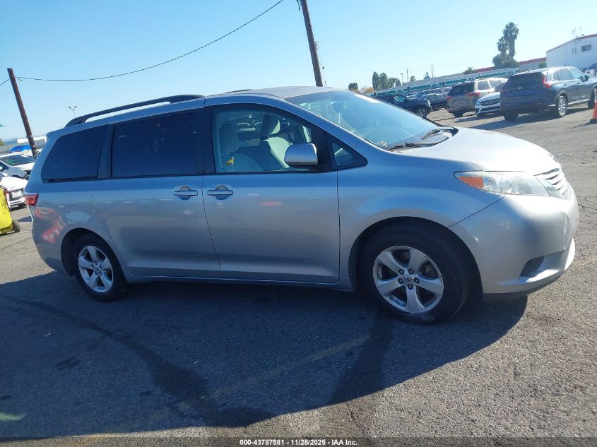 2015 Toyota Sienna Le 8 Passenger VIN: 5TDKK3DC7FS658381 Lot: 43787581