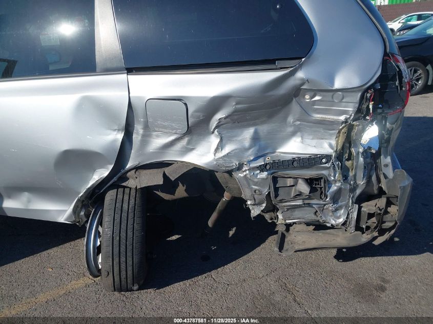 2015 Toyota Sienna Le 8 Passenger VIN: 5TDKK3DC7FS658381 Lot: 43787581