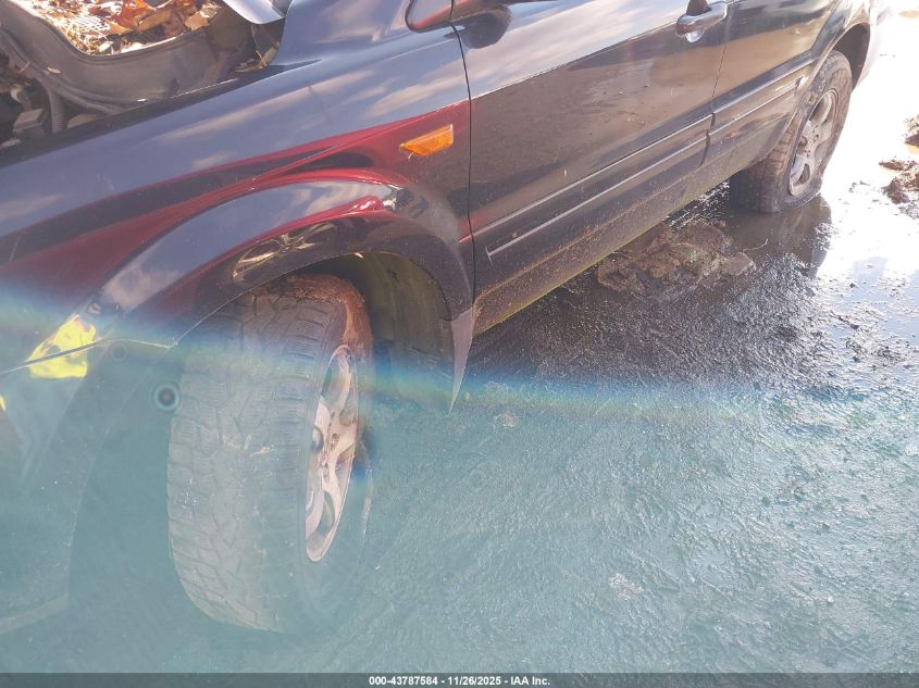 2006 Honda Pilot Ex-L VIN: 5FNYF28536B019875 Lot: 43787584